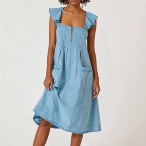 NWT Anthropologie Flutter Dress Size XS